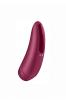 Вакуумно-волновой стимулятор Satisfyer Curvy 1+ с возможностью управления через приложение, красный