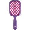 Щетка Superbrush с закругленными зубчиками фиолетово-малиновая, 20,3 х 8,5 х 3,1 см