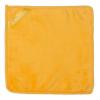 Салфетка для умывания и снятия макияжа желтая, 20 x 20 см