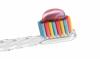 Детская зубная паста со фтором и блестками &quot;Сочный виноград&quot;, 55 мл