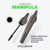 Тушь для ресниц Manipula термостойкая черная, объем и удлинение, 10 мл