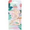 Заколка-крабик для всех типов волос Oasis Refreshed Bloom, 2 шт х размер M