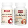 Набор: метилфолат 60 капсул х 400 мкг + цинк баланс 100 капсул