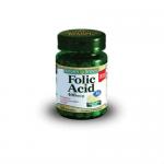 Фолиевая кислота 400 мкг в таблетках, 100 шт.