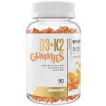 Комплекс витаминов D3 + K2 Gummies, 90 жевательных пастилок х 2000 мг