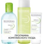 Программа Sebium очищение и основной уход: мицеллярная вода 250 мл + лосьон 200 мл + крем 30 мл