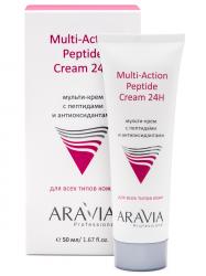 Мульти-крем с пептидами и антиоксидантным комплексом для лица Multi-Action Peptide Cream, 50 мл