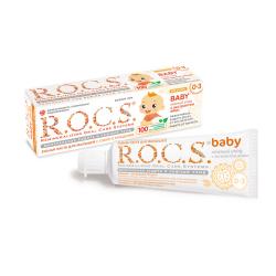 Зубная паста R.O.C.S.Baby Нежный уход с экстрактом Айвы