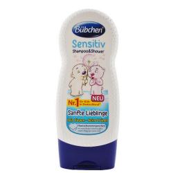 Шампунь для мытья волос и тела для детей с чувствительной кожей Ласковый и нежный, 230 мл