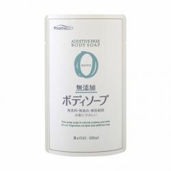 Жидкое мыло для тела без добавок для чувствительной кожи Pharmaact Additive Free Body Soap Zero сменный блок, 450 мл