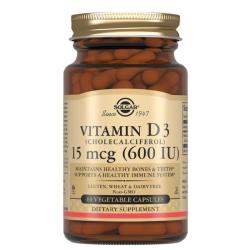 Витамин D3 600 ME, 60 капсул
