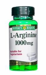 L-аргинин 1000 мг в таблетках, 50 шт.