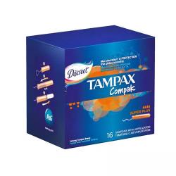 Тампоны с аппликатором компак супер плюс, 16 шт