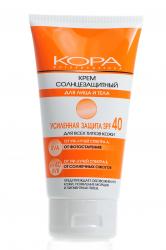 Крем солнцезащитный SPF 40 для лица и тела, 150 мл