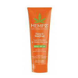 Молочко солнцезащитное для кожи светлого оттенка Юдзу и Карамбола SPF 30 200 мл