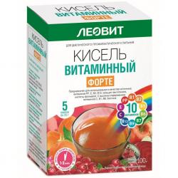 Кисель витаминный Форте, 5 шт*20 г