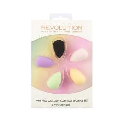 Набор цветных корректирующих спонжей Mini Pro Colour Correct Sponge Set