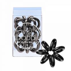 Резинка для волос invisibobble NANO True Black (с подвесом) черный