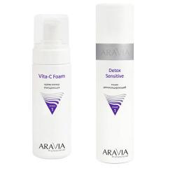 Набор: крем-пенка очищающая Vita-C Foam, 160 мл + тоник детоксицирующий Detox Sensitive, 250 мл