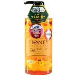 Гель для душа увлажняющий с экстрактом меда и маслом жожоба Honey Oil, 500 мл