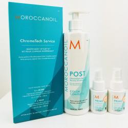 Набор MoroccanOil ChromaTech — «Salon Kit» ( 2 шт. ChromaTech Prime 50 мл+ChromaTech Post — 500 мл)