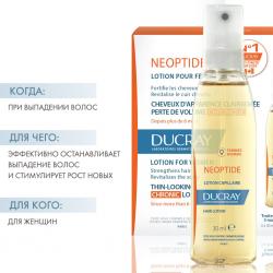 Лосьон против хронического выпадения волос для женщин, 3 х 30 мл