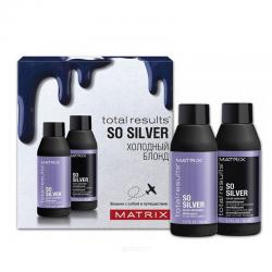 Набор мини-форматов для путешествий Total Results So Silver (Шампунь So Silver, + Кондиционер So Silver, )