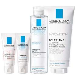 Набор Hydreane Legere (Увлажняющий крем, 40 мл + ВВ крем светлый тон SPF20, 40 мл + Очищающий гель-уход, 200 мл + Мицеллярная вода, 200 мл)