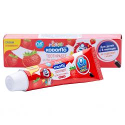 Зубная паста для детей с 6 месяцев с ароматом клубники, 65 г