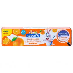 Зубная паста для детей с 6 месяцев с ароматом апельсина, 65 г