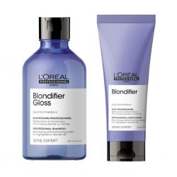 Набор Blondifier для блонда (Шампунь Gloss, 300 мл + Кондиционер, 200 мл)