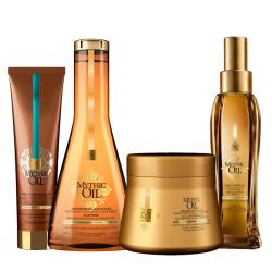 Набор Mythic Oil для тонких волос (Шампунь, 250 мл + Маска, 200 мл + Масло, 100 мл + Крем, 150 мл)