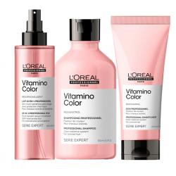 Набор Vitamino Color для окрашенных волос (Шампунь, 300 мл + Кондиционер, 200 мл + Спрей, 190 мл)