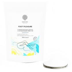 Ванночка Foot Pleasure с эфирным маслом мяты и лимона для ног, 400 г