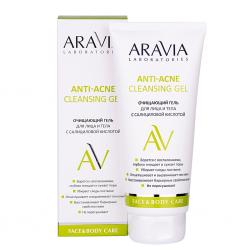 Очищающий гель для лица и тела с салициловой кислотой Anti-Acne Cleansing Gel, 200 мл