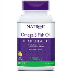 Omega-3 Fish Oil 1000 мг, 60 капсул