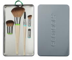 Набор кистей для макияжа Daily Essentials Total Face Kit: 5 сменных насадок и 2 ручки