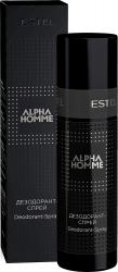 Дезодорант-спрей Estel Alpha Homme Chrome, 100 мл