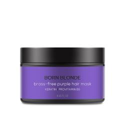Фиолетовая маска для нейтрализации желтизны Born Blonde Brass-Free Purple, 250 мл