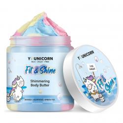 Моделирующий крем-баттер для тела с шиммером Fit & Shine, 250 мл