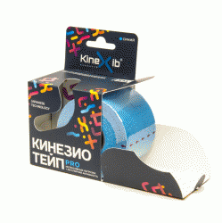 Кинезио тейп Pro 5 м х 5 см, синий