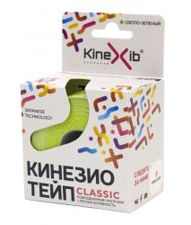 Кинезио тейп Classic 5 м х 5 см, светло-зеленый