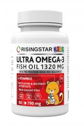 Омега-3 жирные кислоты для детей 3+ 790 мг, 60 капсул
