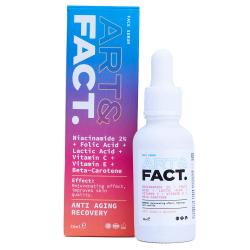 Витаминная сыворотка Niacinamide 2% + Folic Acid + Lactic Acid + Vitamin C + Vitamin E, 30 мл