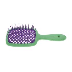 Щетка пластиковая Superbrush, зеленый и фиолетовый, 20,3 x 8,5 x 3,1 см