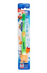 Мягкая зубная щетка для детей 3-6 лет, 1 шт