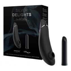 Набор Womanizer Premium + We-Vibe Tango, серебряный