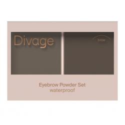 Набор теней для бровей Waterproof Brow Powder Set, 4 гр