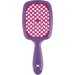 Щетка Superbrush с закругленными зубчиками фиолетово-малиновая, 20,3 х 8,5 х 3,1 см