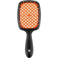 Щетка Superbrush с закругленными зубчиками черно-оранжевая, 20,3 х 8,5 х 3,1 см